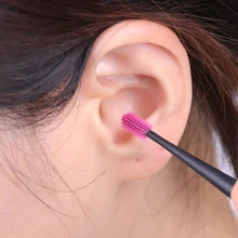 1 шт., силиконовый спиральный инструмент для чистки ушей 1 шт., силиконовый спиральный инструмент для чистки ушей