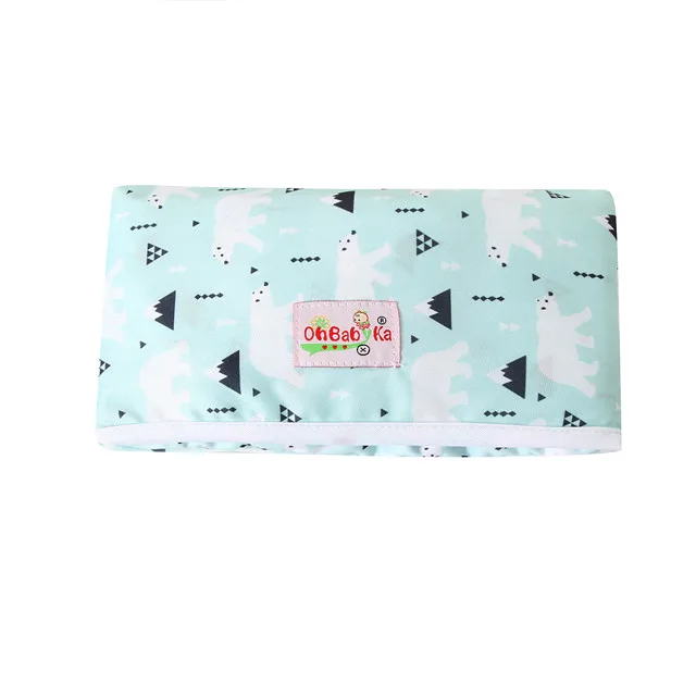 changing pad05 Моющиеся Подгузники диваны Lavables Детские Пеленки Обложка Обёрточная бумага с рисунком Детские Пеленальный Детские Тканевые Многоразовые Подгузники - Цвет: changing pad05