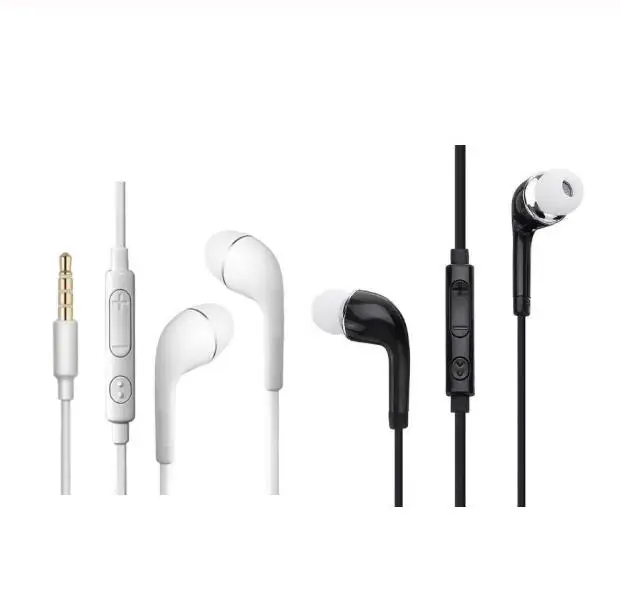 

1000Pcs/lot A+++ Quality J5 Headsets In-ear Earphones Headphones Hands-free with Mic For Samsung HTC Xiao mi Phones