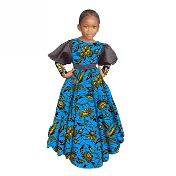 Eko African Print Long Sleeve Loose Dress