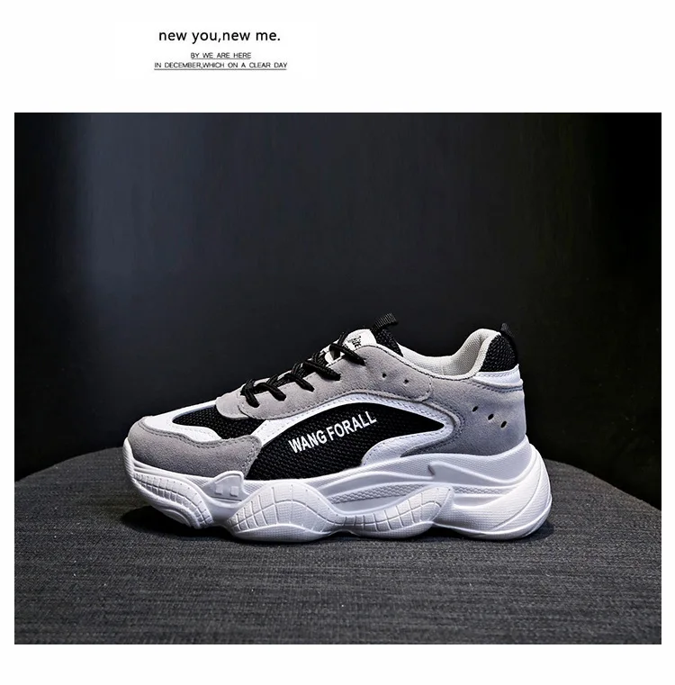 W-Super fire/модная обувь для активного отдыха; классический однотонный трендовый светильник на шнуровке; женская обувь с круглым носком