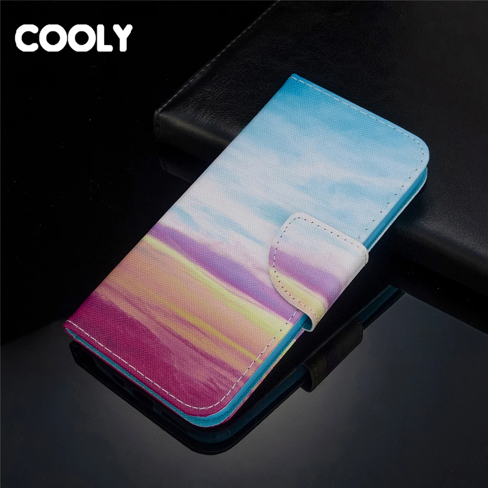Кожаный чехол COOLY в стиле ретро с цветочным рисунком для Xiaomi Redmi Note 8 7 6 K20 Pro 4X 5A 5 Plus