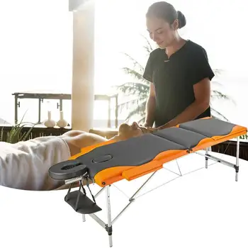 

Professional Portable Folding Massage Table SPA Beauty Bed Salon Furniture Beauty Bed 185cm length 60cm width