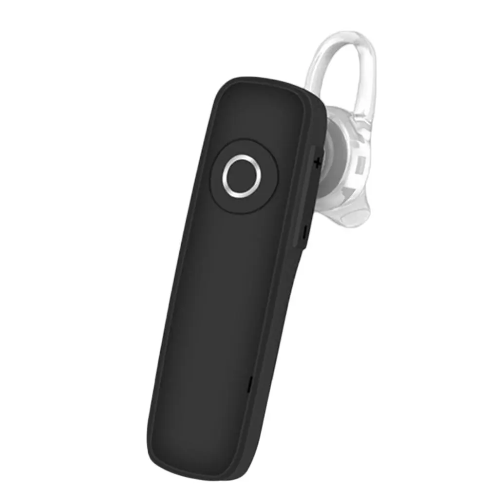 Черный M165 Мини Bluetooth 4,1 гарнитура Беспроводные наушники с микрофоном Регулируемая громкость для iPhone Xiaomi Android Phone iPad Macbook - Цвет: Черный