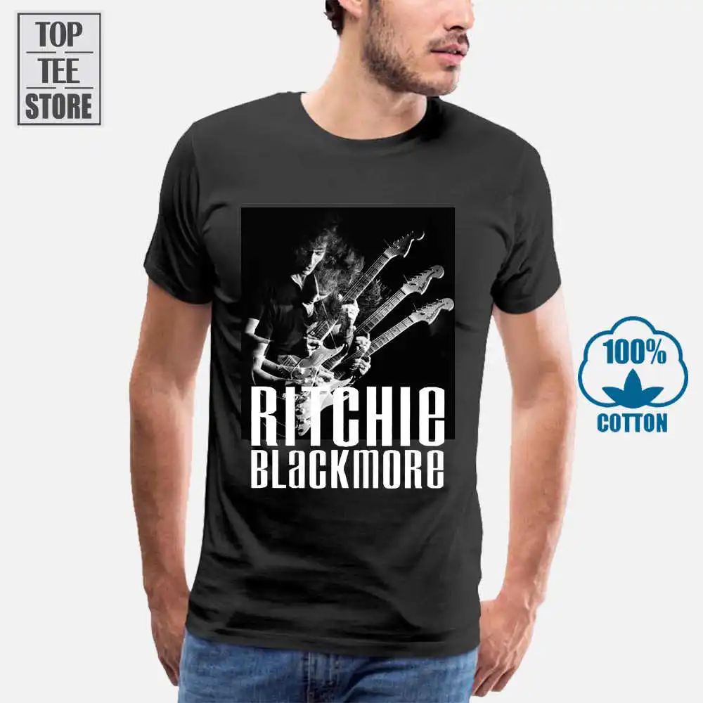 Мужская футболка Ritchie Blackmore Solo Rainbow Rock And Roll размеры от S до 4Xl|rock and roll|ritchie blackmoreshirt men