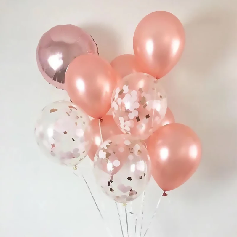 

10/12inch gold advanced wedding balloon pearl latex balloons birthday party scene decoration bay girl inflatable helium balloon