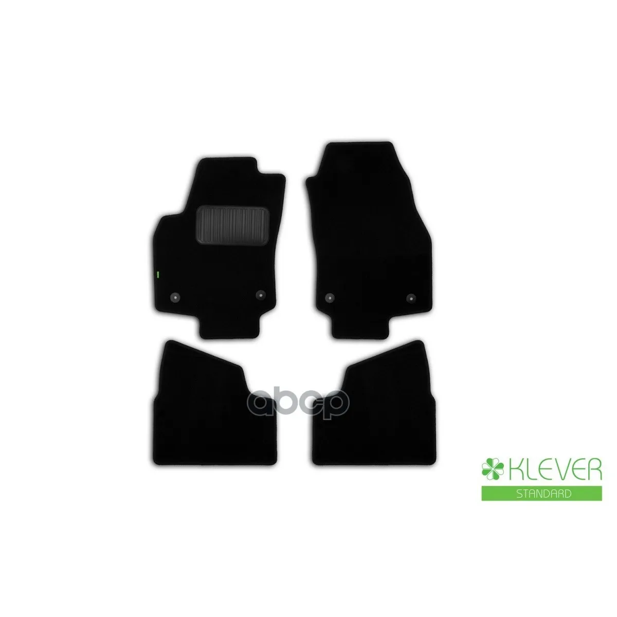 Коврики В Салон Klever Standard Opel Astra H 5d 2004-, Хб., 4 Шт.(Текстиль) Klever арт. KLEVER02371701210kh