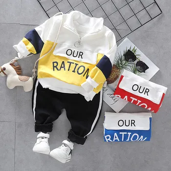 

Baby Boys Clothes 2020 Spring Autumn Newborn Baby Clothing Casual Sport Tops Pant Outfit Suit Long Sleeve Infant Clothing Sets