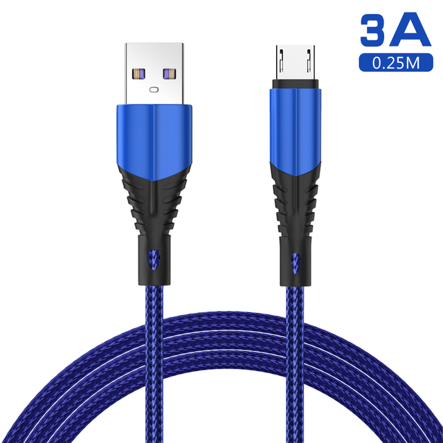 3A Micro USB Cable Fast Data Charger Cable For Samsung Galaxy J6 A6 A7 J4 Plus Huawei OPPO Vivo PS4 Controller Xbox One