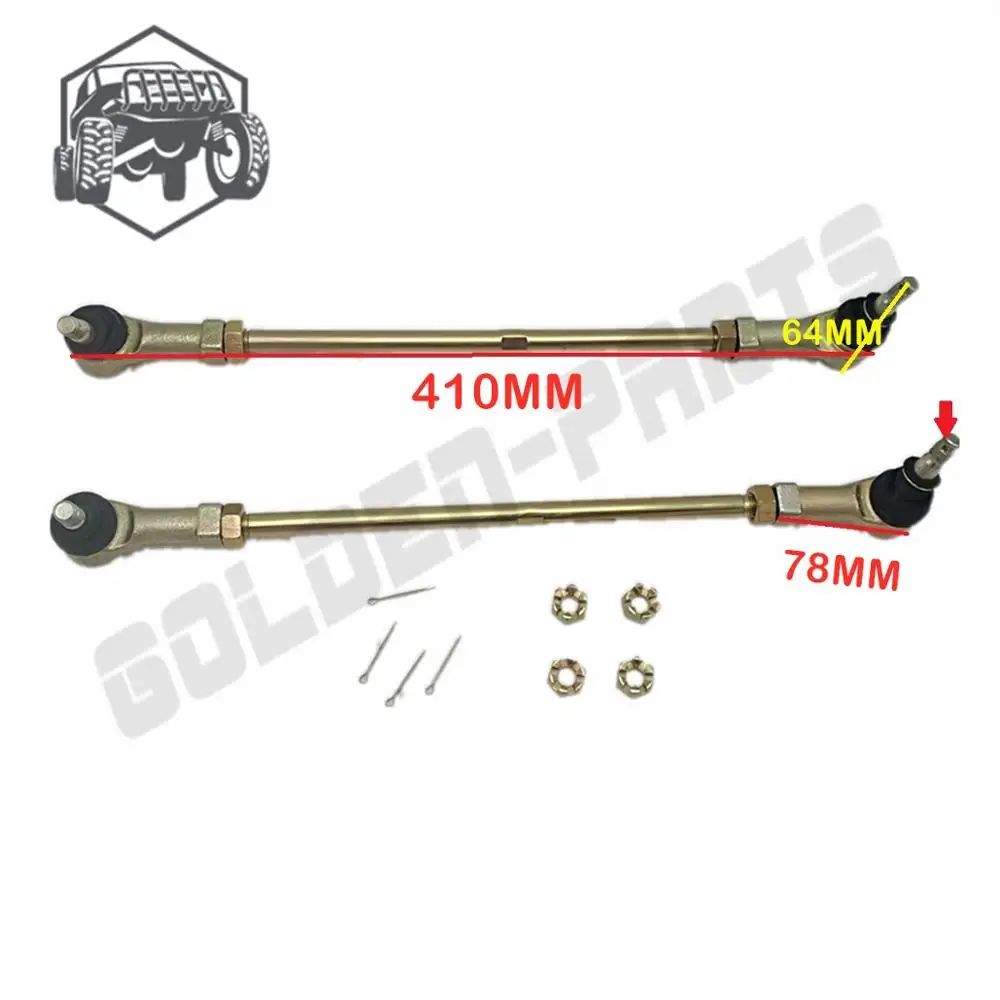 

Hisun 500CC 700CC ATV Quad Shift Straight Rod Tie Rod End 62200-058-0000 1pc
