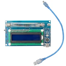 Собранный DIY счетчик Гейгера Kit модуль детектор ядерных излучений ЖК-дисплей Дисплей гамма бета рентгеновского излучения детектор Системы