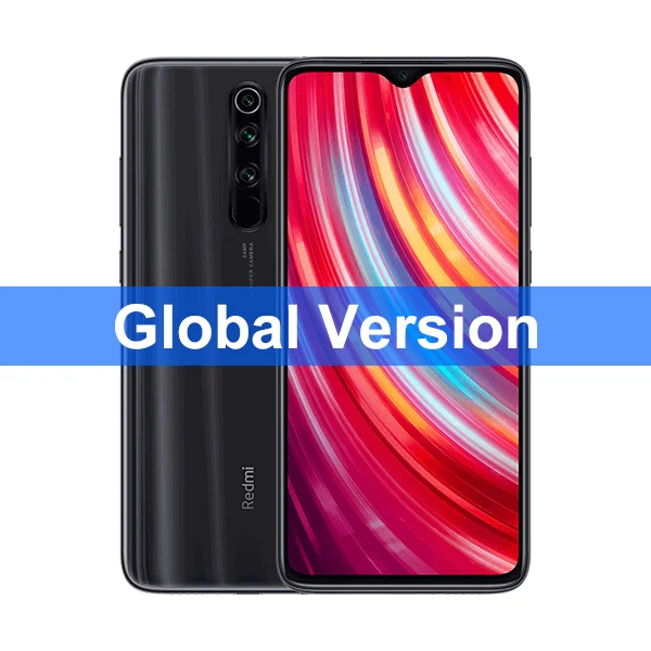 Gray Смартфон Xiaomi Redmi Note 8 Pro с глобальной версией, 6 ГБ, 64 ГБ, 64 мп, четырехъядерный, 6,53 дюйма, Helio G90T, четыре ядра, аккумулятор 4500 мАч, NFC - Цвет: Gray