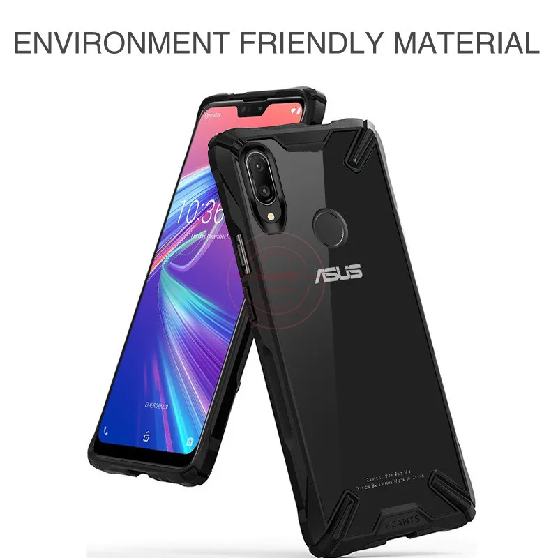 Военная подушка безопасности, защитный чехол для Asus Zenfone Max Pro M1 ZB602KL, прозрачный акриловый PC+ TPU противоударный защитный чехол-накладка