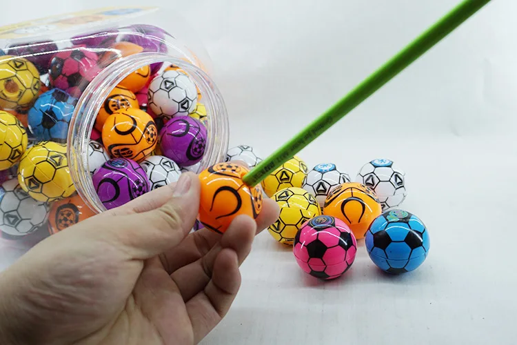 Ellen Brook 1 шт. милые Kawaii Cnady цветные Точилки для футбола корейский канцелярский школьный офисный товар новинка подарок для детей