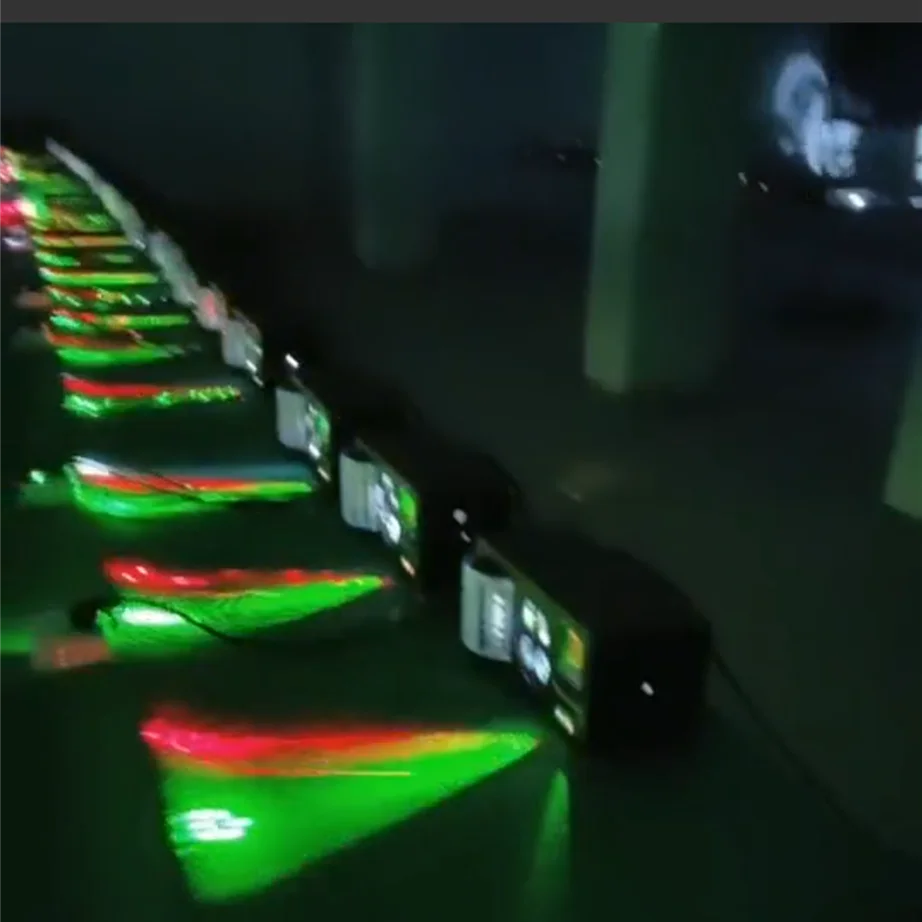 Светодиодный светильник 4 в 1 DMX512 Luces de efecto de escenario buenas para DJ Disco cumpleauna fiesta boda