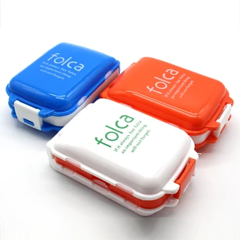 

Folding Medicine Vitamin Drug Pill Box 3-layer Makeup Storage Case Container Box Supplies 7-Day Tablet Sorter Dispense Pill Case