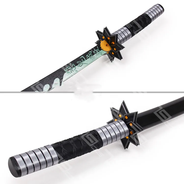 Аниме Demon Slayer: Kimetsu No Yaiba Shinazugawa Sanemi меч реквизит косплея из ПВХ оружие для Хэллоуина Карнавал Необычные Вечерние реквизит