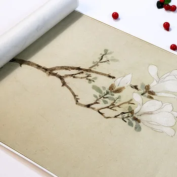 

Exquisite retro (Magnolia scroll) painting core