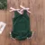 1-6T 2020 Baby Girl One Piece Swimsuit Off Shoulder Ruffled Flounce Купальник Купальники Пляж Бикини Зеленый