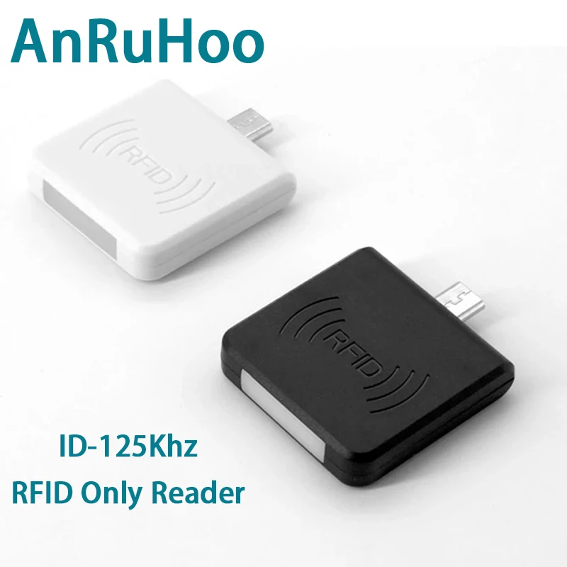 

Rfid Smart Chip ID Card Reader Em4100 Tk4100 Badge Key Otg Read 125khz Tag Token Support Windows/Android Card Reader