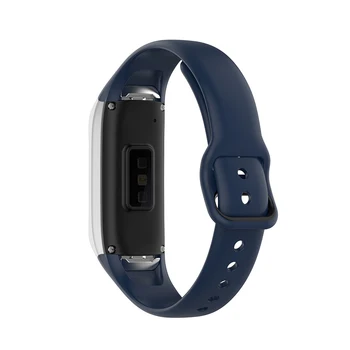 

New Hot Multicolor Silicone Watch Strap Silicone Bracelet Loopback Strap for Samsung Galaxy Fit SM-R370 High Quality