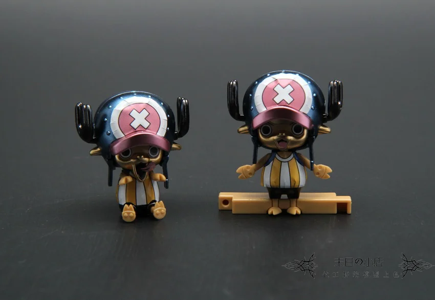 Bandai, металлический цвет, одна деталь, Луффи човба, 5 коробок, 1 робот, 2 поколение, 1 машина, Сборная модель, ПВХ, фигурка, игрушки