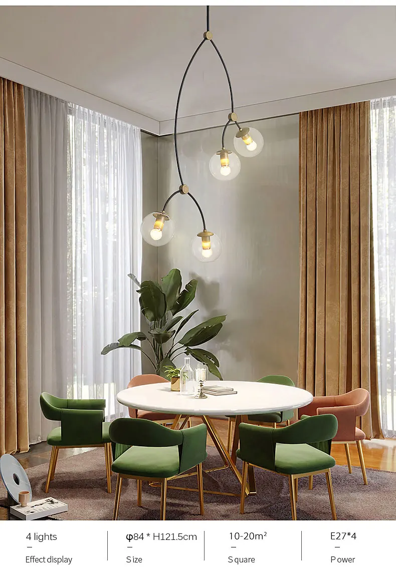 黑色软铁吊灯_07