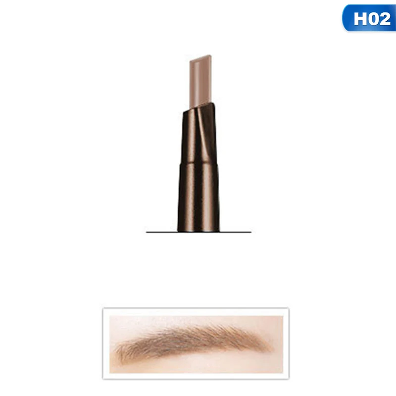 light brown Карандаш для бровей, косметика, тинт для макияжа, натуральная, стойкая краска, тату, для бровей, водостойкий, черный, коричневый, для бровей, макияж, набор, красота - Цвет: light brown