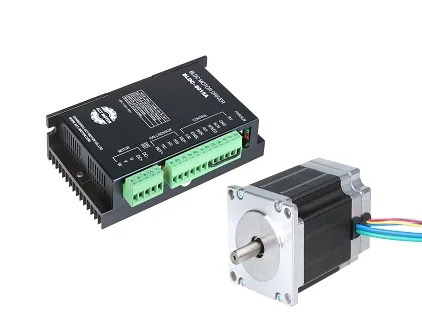 

ACT Motor 1PC Nema23 Brushless DC Motor 0.4N.m L80mm+1PC Driver BLDC-8015A 50V for CNC DIY