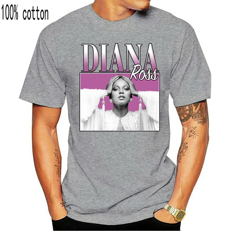 Мужская Винтажная Футболка DIANA ROSS женская футболка | Женская одежда
