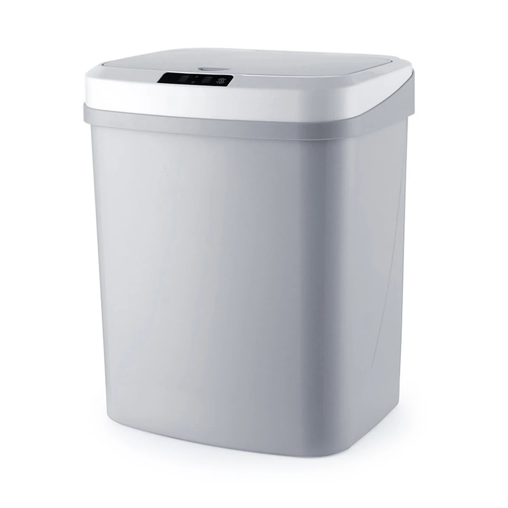 Intelligent Induction Motion Sensor Waste Bins Wide Opening Eco-Friendly Waste Garbage Bin Automatic Touchless Kitchen Trash Can
