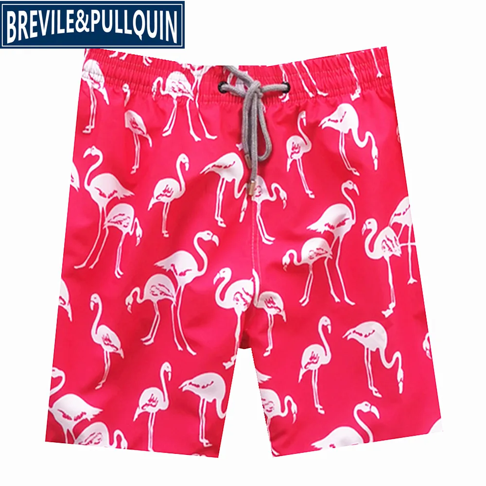 Бренд Brevile pullquin пляжные шорты мужские Черепашки купальники мужские s ультра легкие Упакованные плавки быстросохнущие - Цвет: V