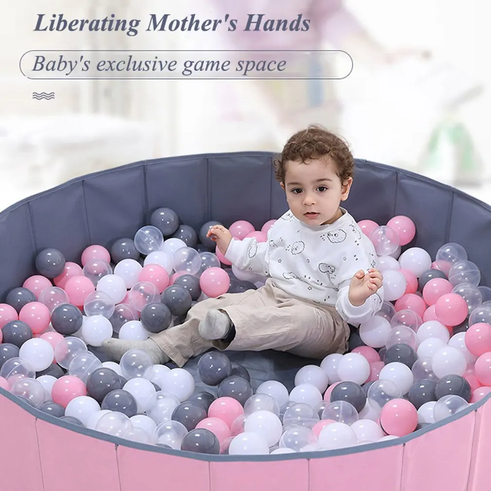 price reduction Infant Shining Ball Pits Foldable Ball Pool Ocean Ball Playpen Toy Washable Folding Fence Kids Birt