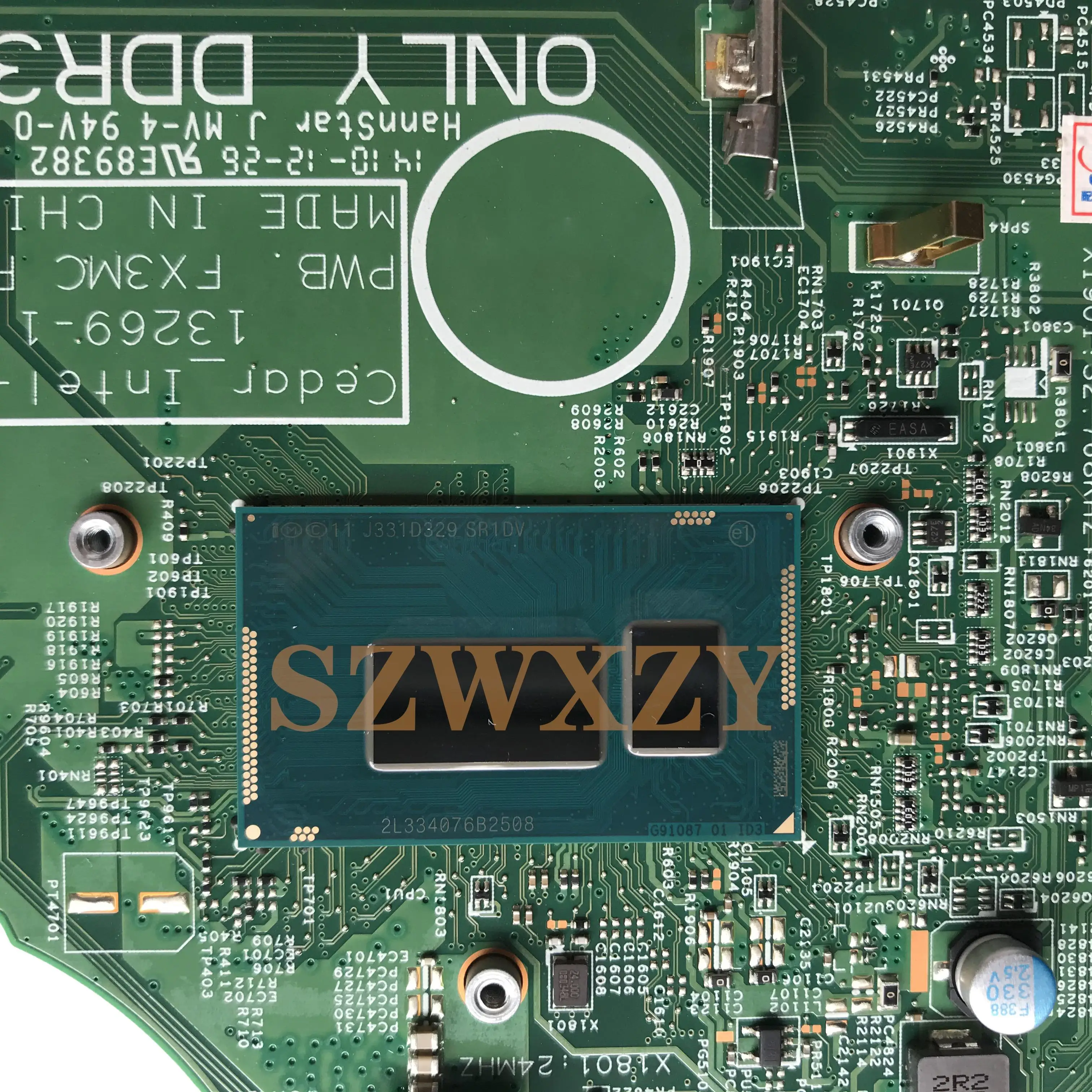 Для Dell 3542 материнская плата портативного компьютера с SR1DV 2957U Процессор DDR3L CN 0HRG70