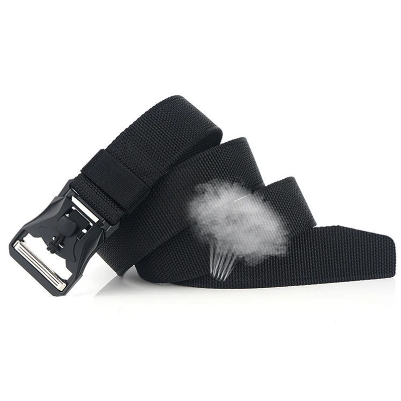 HSSEE tactical belt official authentic magnetic buckle quality polyamide sports belt quick release buckle sports accessories