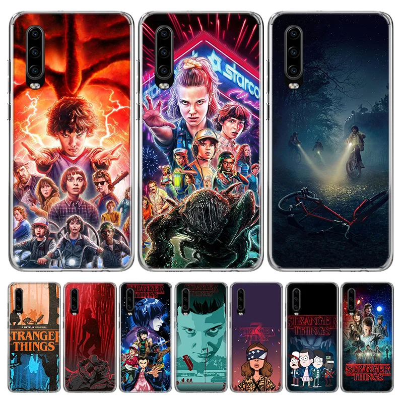 Stranger Things Poster 2 Cover Phone Case for Huawei P40 P30 P20 Mate 30 20 10 Pro P10 Lite P Smart Z + 2019 Coque Shell Capa | Мобильные