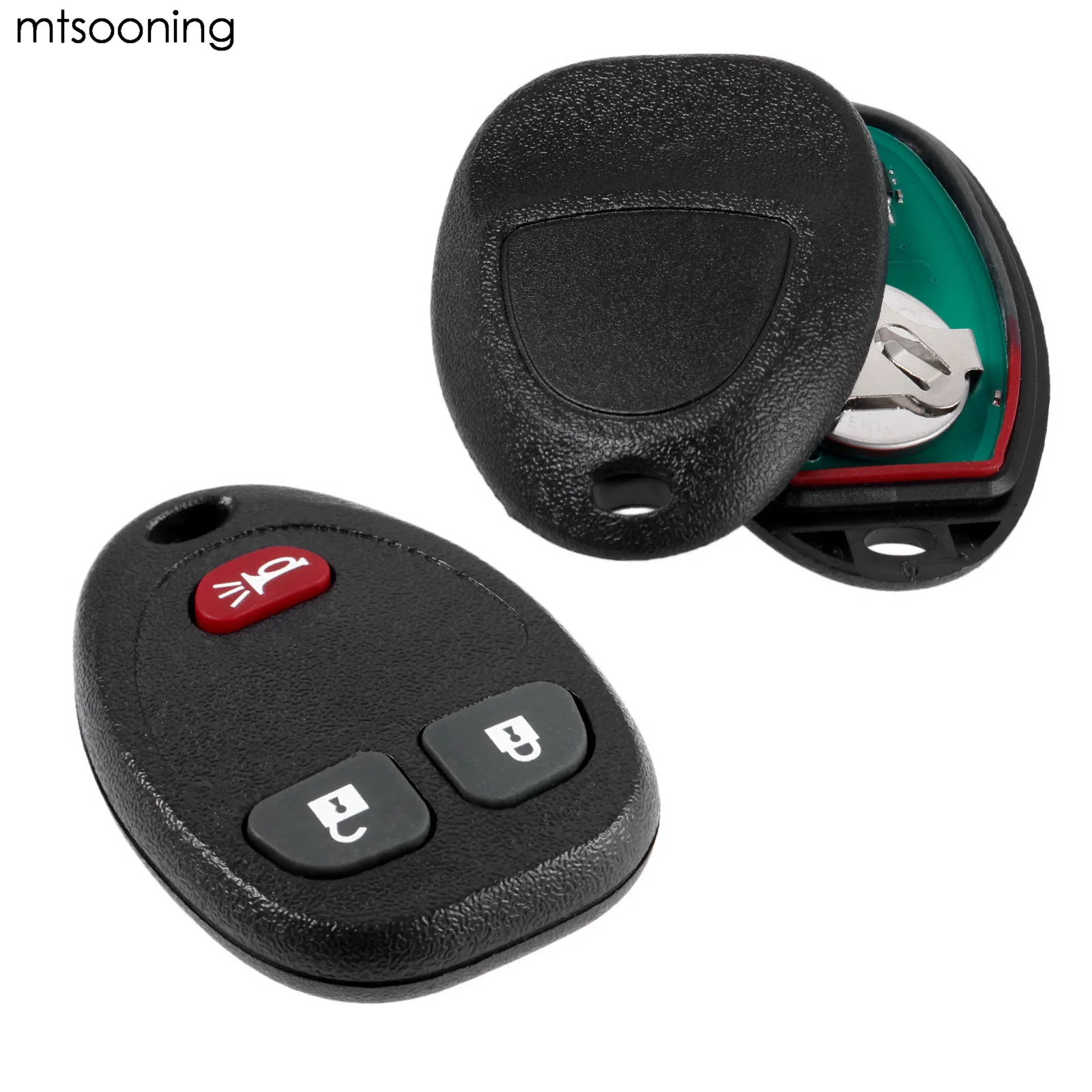 Mtsooning 2 шт пульт дистанционного ключа Fob корпус 3 кнопки 15777636 для Chevrolet HHR Uplander Pontiac