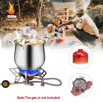 

Portable Outdoor Split Type Furnace Converter Connector For Hiking Camping