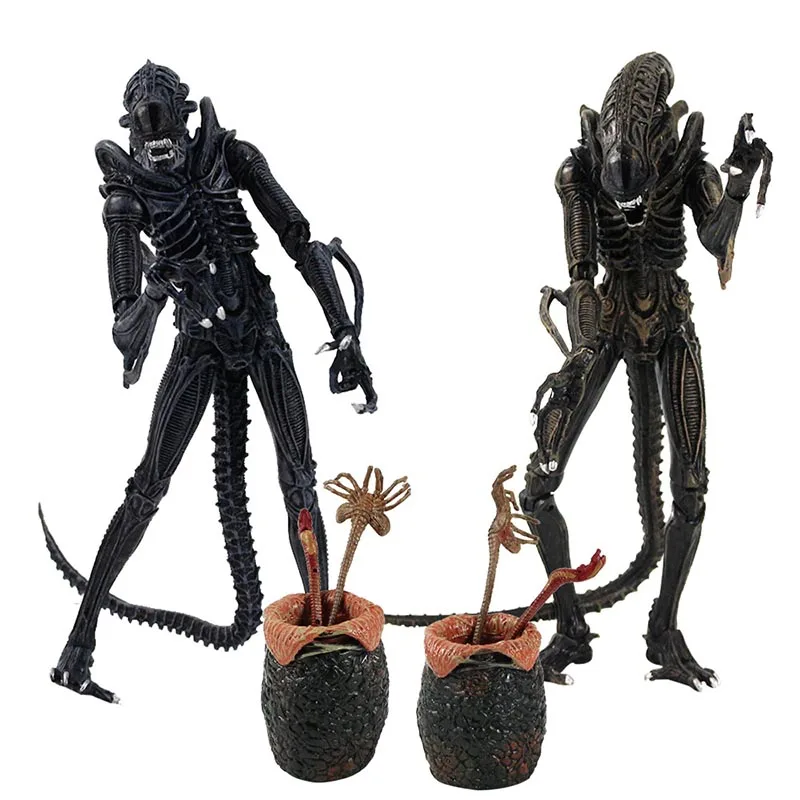 23 см NECA Alien Xenomorph ПВХ фигурка Коллекция Модель игрушки классический фильм про инопланетян куклы подарок на Рождество 2 стиля