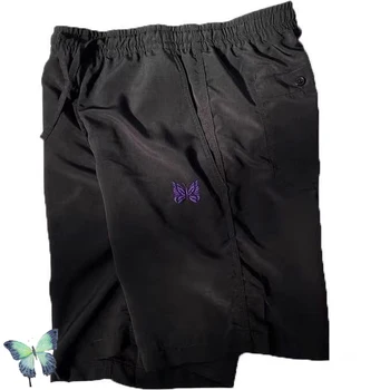 Awge Needles Casual Shorts Men Women Mid Weight Bow 2