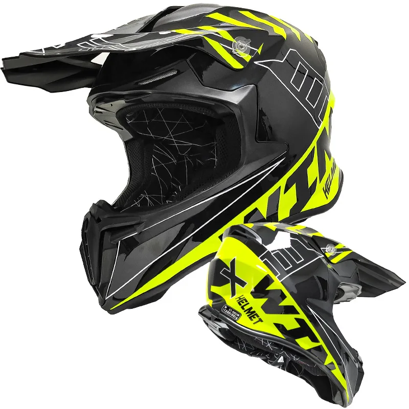 High-end profissional de corrida de moto capacete protetores de