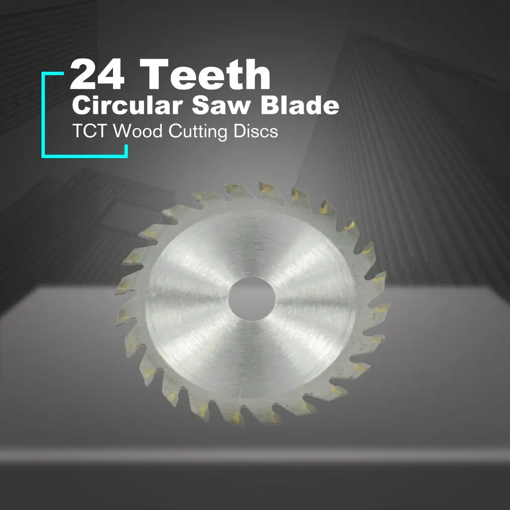 36/24 зубьев TCT циркулярные пильные диски TCT сплав деревообрабатывающий Многофункциональный пильный диск для резки дерева и металла 85x15 мм