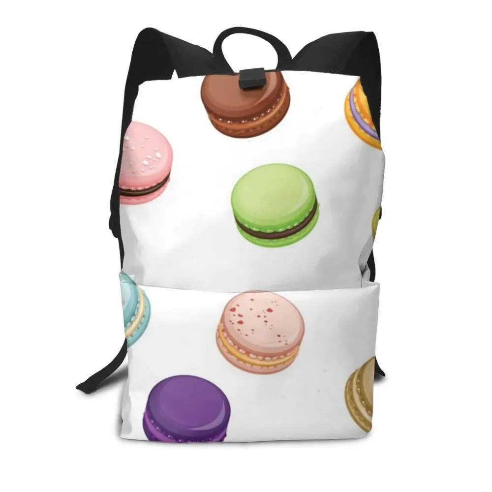 Macaron рюкзак Macaron рюкзаки уличная Подростковая сумка тренд Многофункциональный узор высокое качество сумки