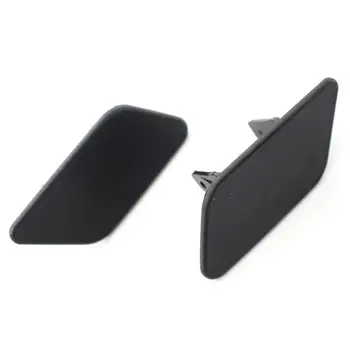 

1 Pair Car Accessories L & R Headlight Washer Nozzle Cover For BMW X3 F25 2011 - 2017 Black 51117332670 51117332669