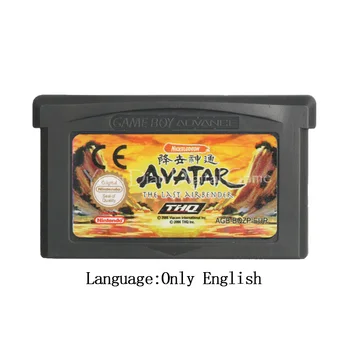 

For Nintendo GBA Video Game Cartridge Console Card Avatar The Last Airbender EU Version
