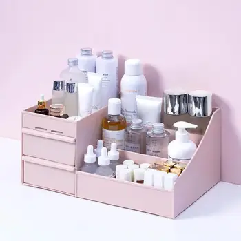 

Home Office Large Capacity Cosmetic Storage Box Makeup Drawer Multifunctional Desktop Sundry Organizer Desktop Storage Box