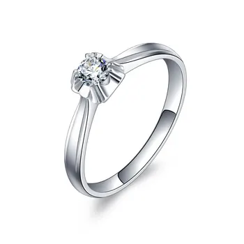 

1 Carat 18k Gold And White Gold Diamond Ring Genuine Platinum Gold Gold Wedding Wedding Couple Wedding Ring