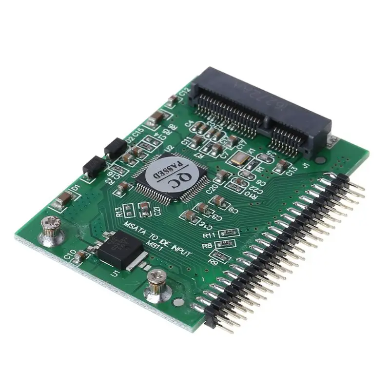 MSATA SSD жесткий диск к 44 Pin IDE адаптер конвертер 2 5 дюйма HDD для ноутбука | Компьютеры