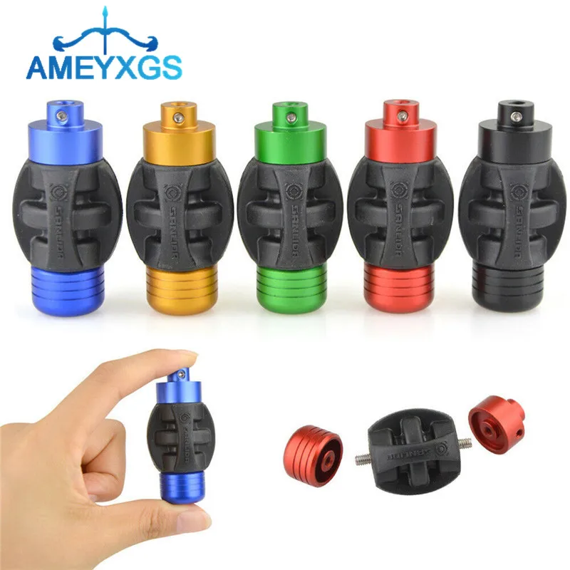 

1pc Archery Recurve Bow Sight Stabilizer Silencer Ball Shock Absorber Damper Reduce Noise For Bow Hunting Shooting Accessories