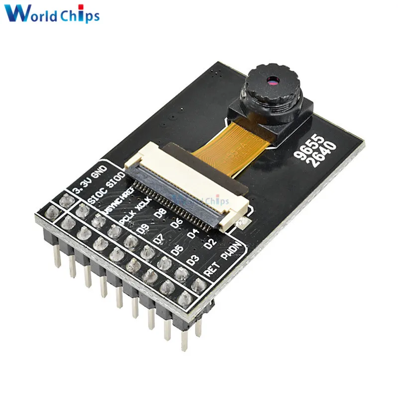 

diymore OV9655 Camera Module Board Webcam Module CMOS SXGA 1.3 MegaPixel CameraChip Module Development Kit for Arduino